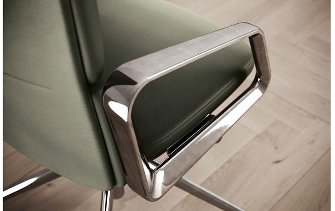 Las Mobili Офисное кресло руководителя с подлокотниками и высокой спинкой Lead sun-id-1501406 - Вид №4