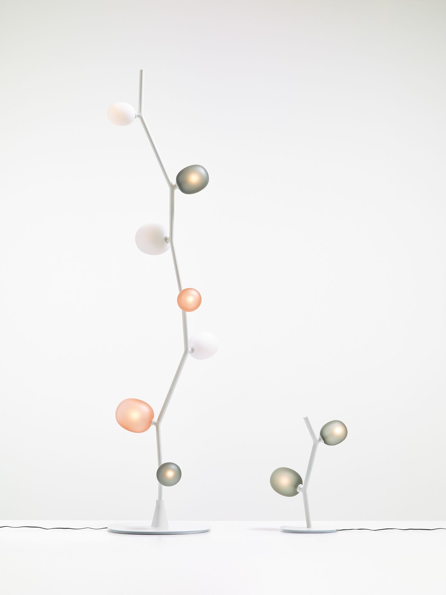 Напольная лампа из дутого стекла и металла BROKIS Ivy ARCH-00099533 - Вид №4