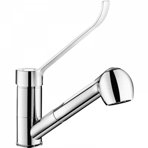 2211L Механический смеситель с выдвижной лейкой DELABIE