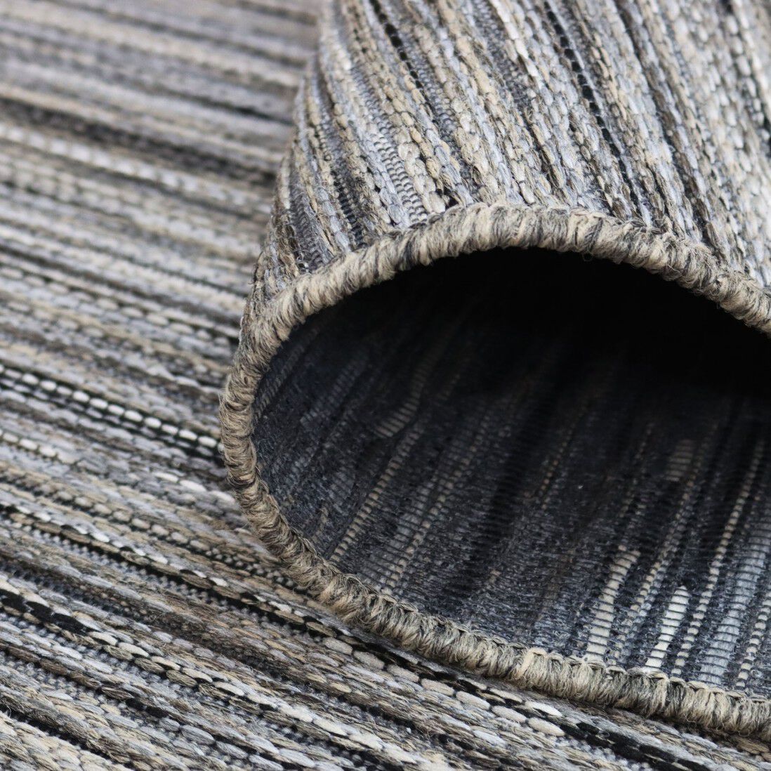 Полосатый напольный прямоугольный ковер Ademi Outdoor ARCH-00074506 - Вид №18