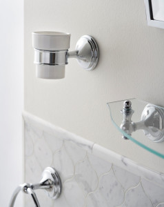 Керамический настенный держатель зубной щетки