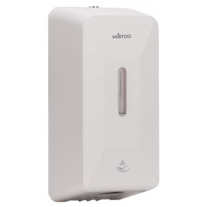 FG2019 MIRTOO Дозатор MIRTOO FG2019 сенсорный для дезинфицирующих средств и мыла из противоударного ABS пластика автоматический антивандальный на 1000 мл. белый