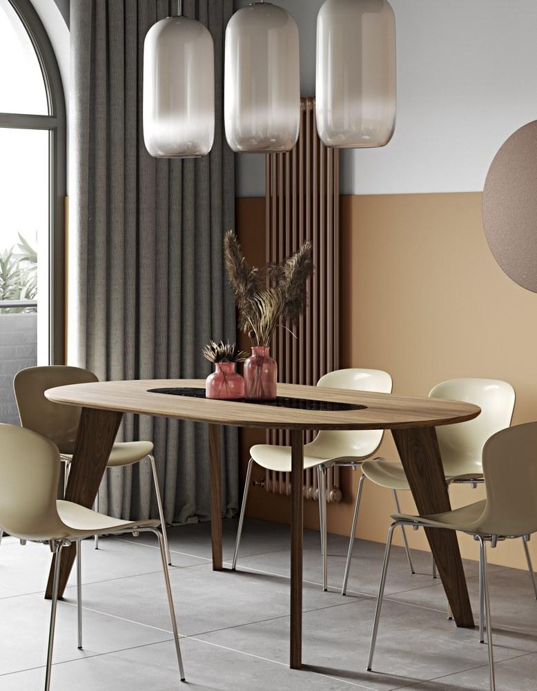 TemaHome Овальный стол в мдф sun-id-1467577 - Вид №9