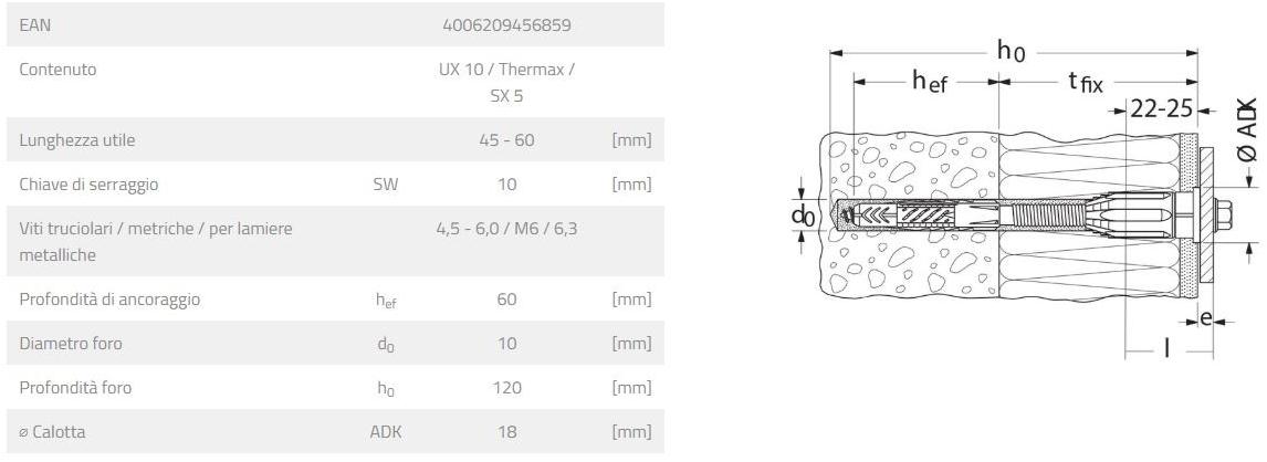 fischer italia Специальное крепление для утеплителя Thermax sun-id-1390818 - Вид №3