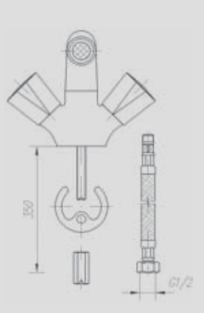 140-0178-06 Смеситель Mofem Metal Santreyd - Вид №1