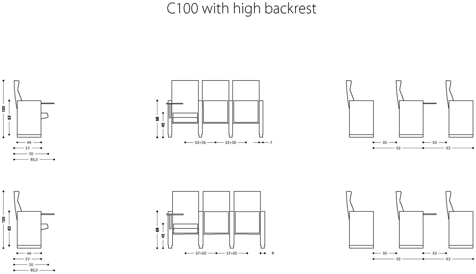 LAMM Сиденье для аудитории с клапаном sun-id-1352517 - Вид №26