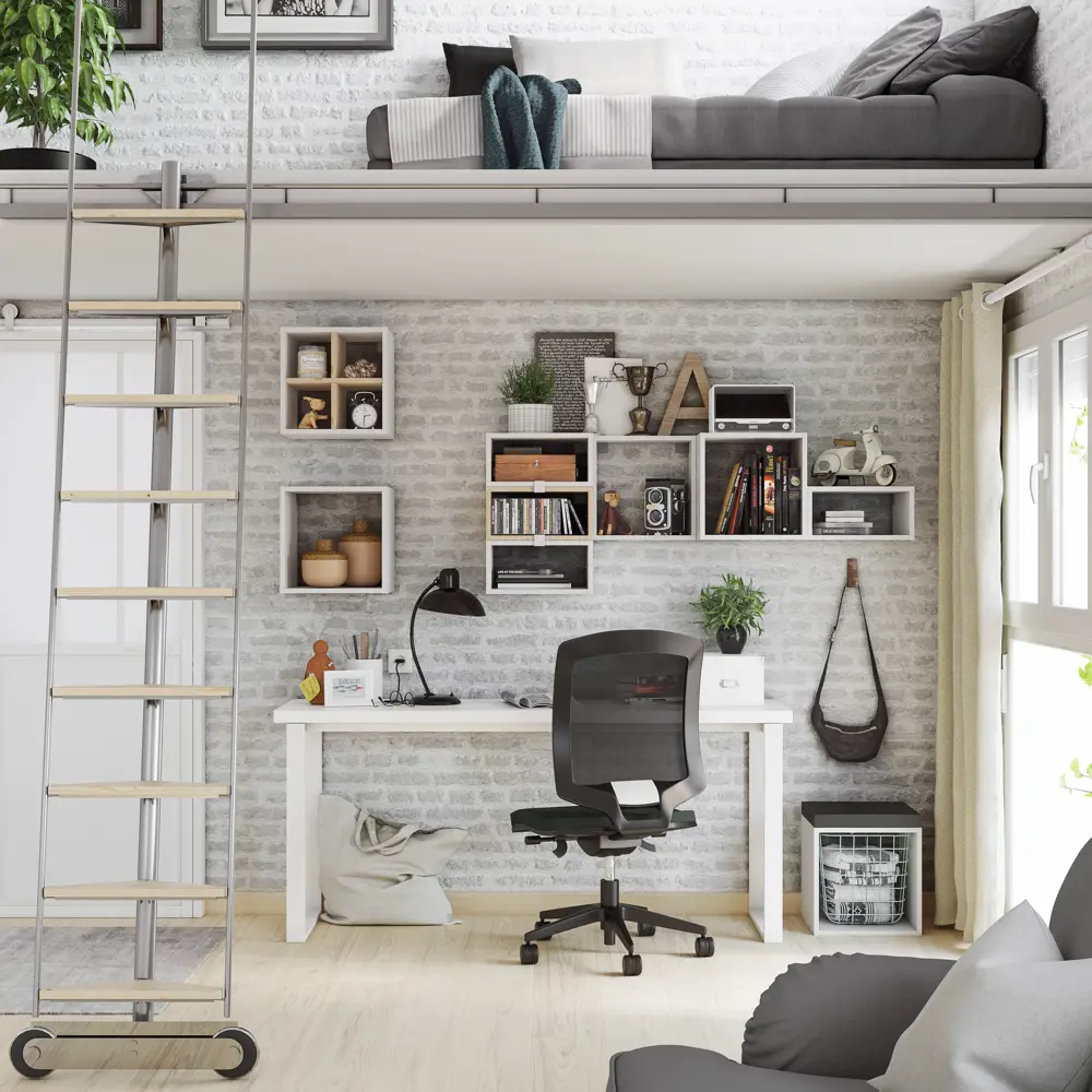 Корзина Spaceo KUB Laguna 31x31x31 cм металл, цвет сизый 82006885 STLM-2196736 - Вид №1