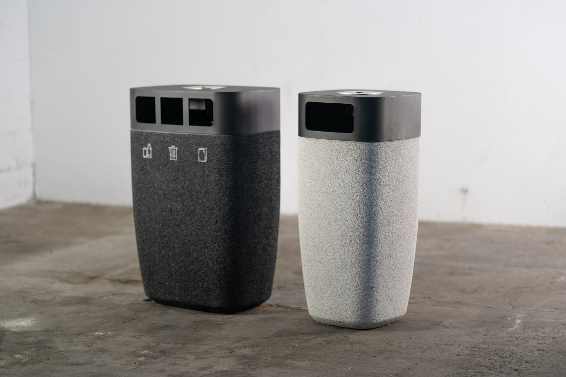 Наружные бетонные стойки для мусора Kremen ARCH-00113392 - Вид №3