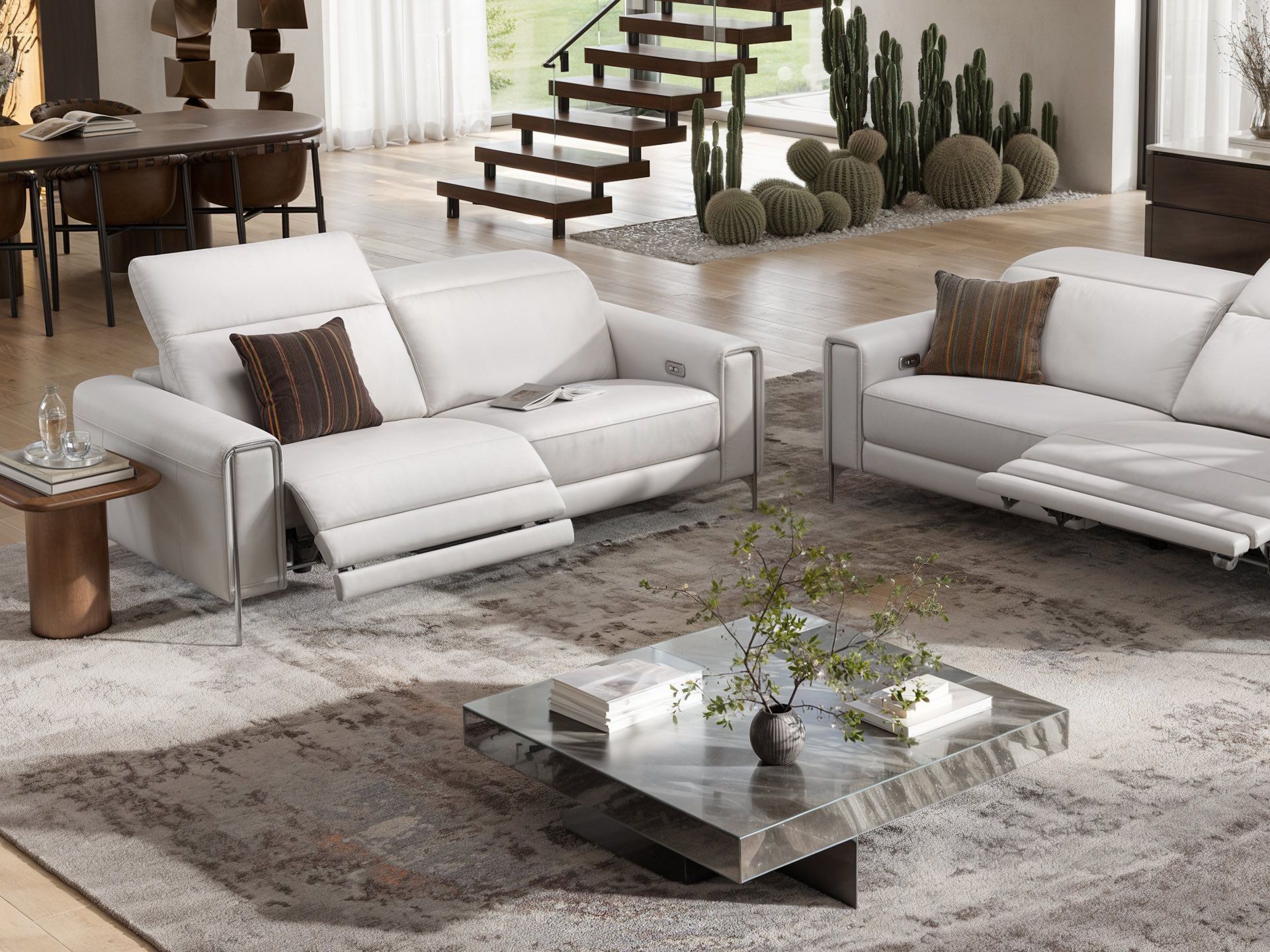 2-местный кожаный диван Sofanella Bellagio ARCH-00002435 - Вид №2