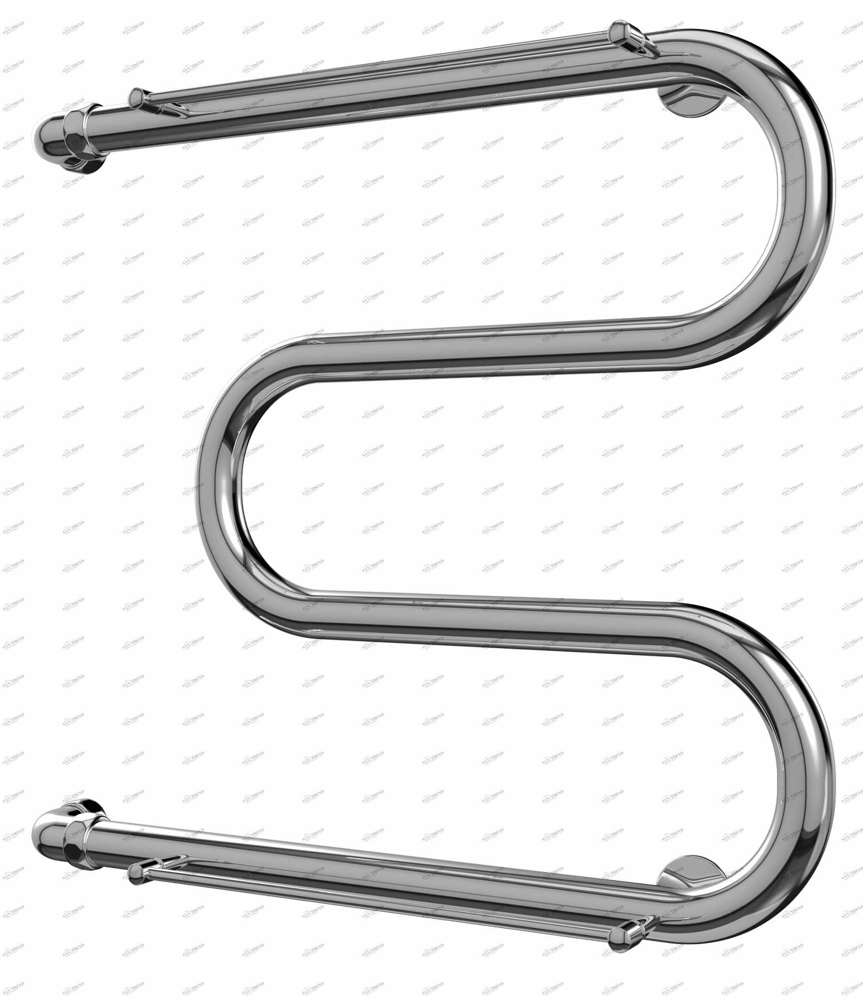 4620768880322 ЭКОНОМ М-обр с/п AISI 32х2 500х400 Полотенцесушитель TERMINUS Нержавеющая сталь