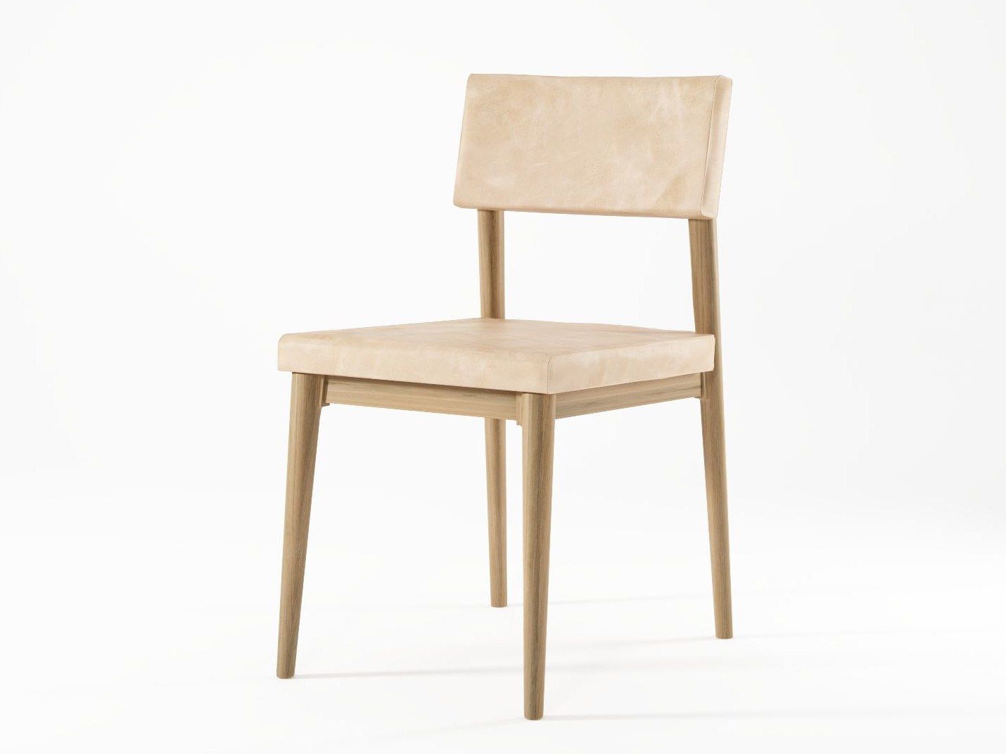 Мягкий стул для ресторана из массива дерева KARPENTER Винтаж ARCH-00059629 - Вид №9