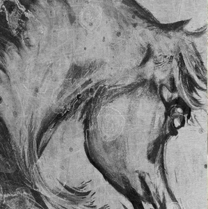 Декоративная панель Middle East Glare Silver Horse