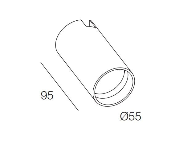 Порошковое покрытие стальной трек прожектор / освещение Novalux Honey ARCH-00114656 - Вид №13