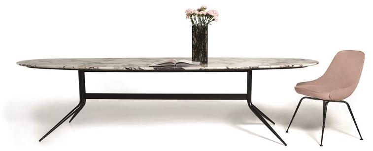 Vibieffe Обеденный стол из мрамора или мдф 1500 swing sun-id-1461521 - Вид №1