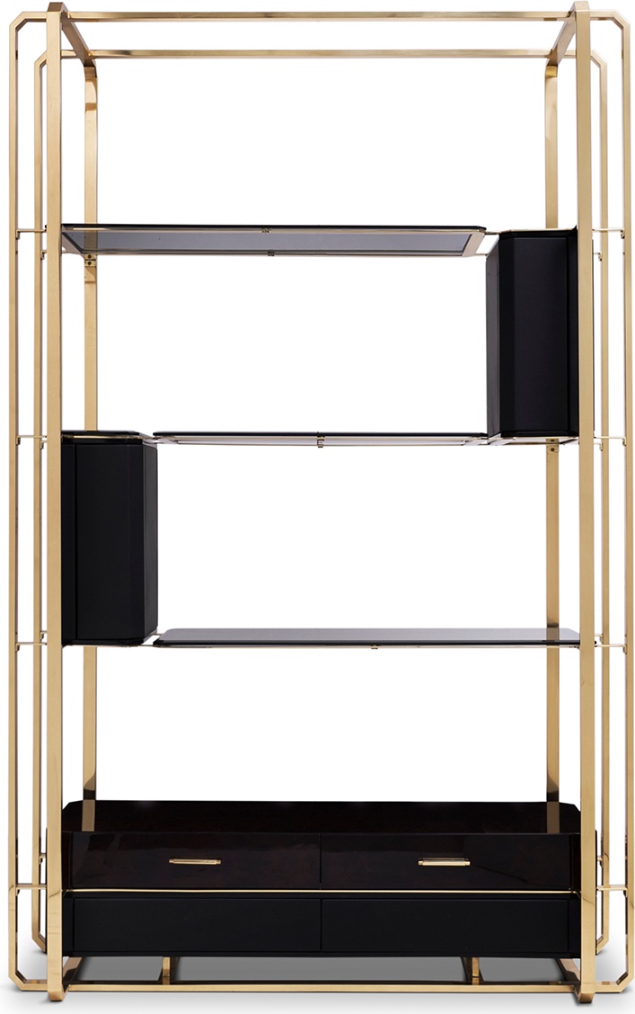 Книжный шкаф LUXXU Waltz 309 - Вид №3