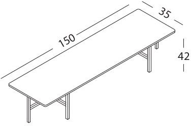 Marac Прямоугольный журнальный столик из мдф sun-id-1349144 - Вид №4