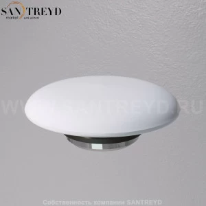 A037VX.101 Донный клапан с керамической накладкой проточный A. e. T. Italia RICAMBI Белый матовый