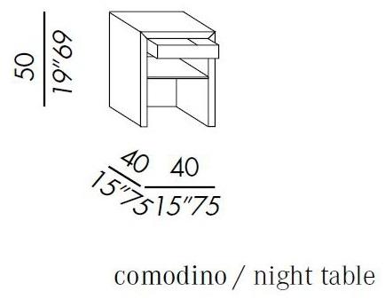 Meridiani Деревянная тумбочка с ящиками sun-id-1432344 - Вид №1