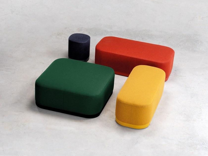 ENEA Прямоугольный пуф из ткани Puck sun-id-1476171 - Вид №3