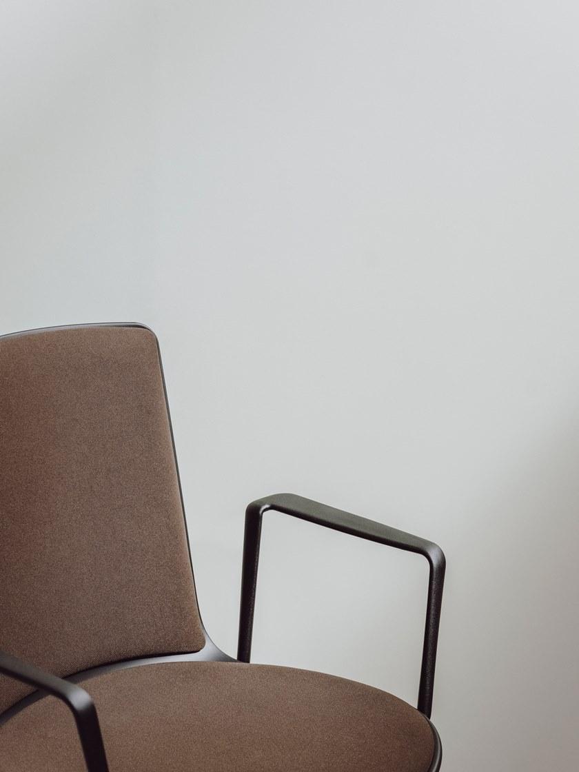 ENEA 4-спицевый тканевый стул с подлокотниками Lottus high sun-id-1395457 - Вид №5