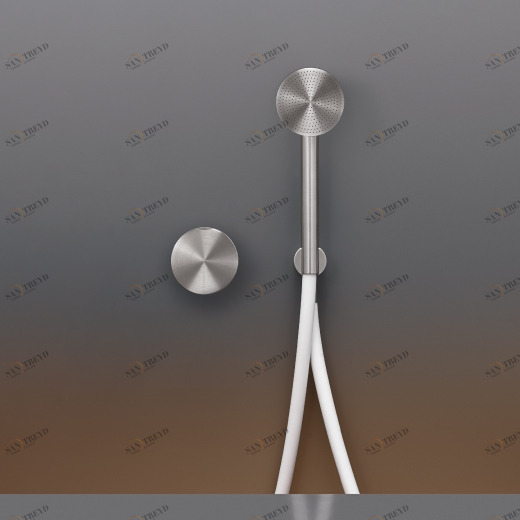 Настенный прогрессивный набор смеситель для ванной / душем с круглый ручной душ диаметр 65 мм  GIO24Y CEADESIGN 