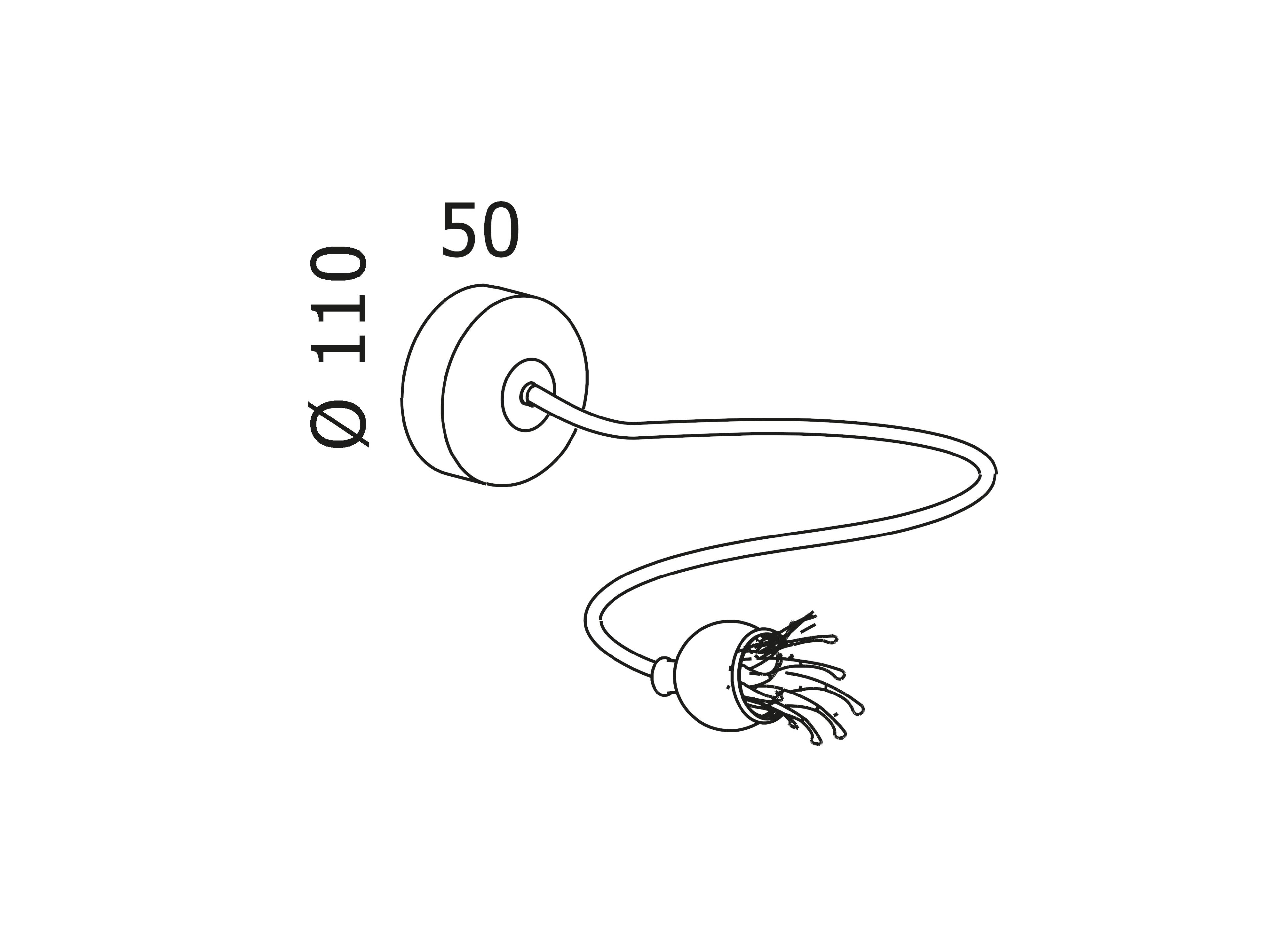 Алюминиевый и стеклянный настенный светильник с гибкой рукояткой serien.lighting POPPY ARCH-00006700 - Вид №8