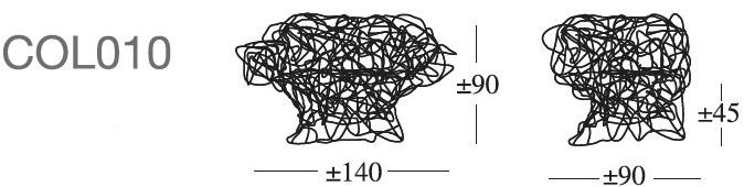 edra Кресло из гнутой вручную проволоки из нержавеющей стали Corallo Col010 - Вид №6