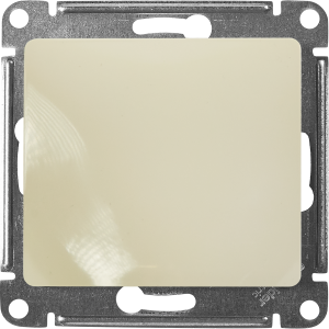 Schneider Electric Glossa — элегантный кабельный вывод в бежевом исполнении 86710640