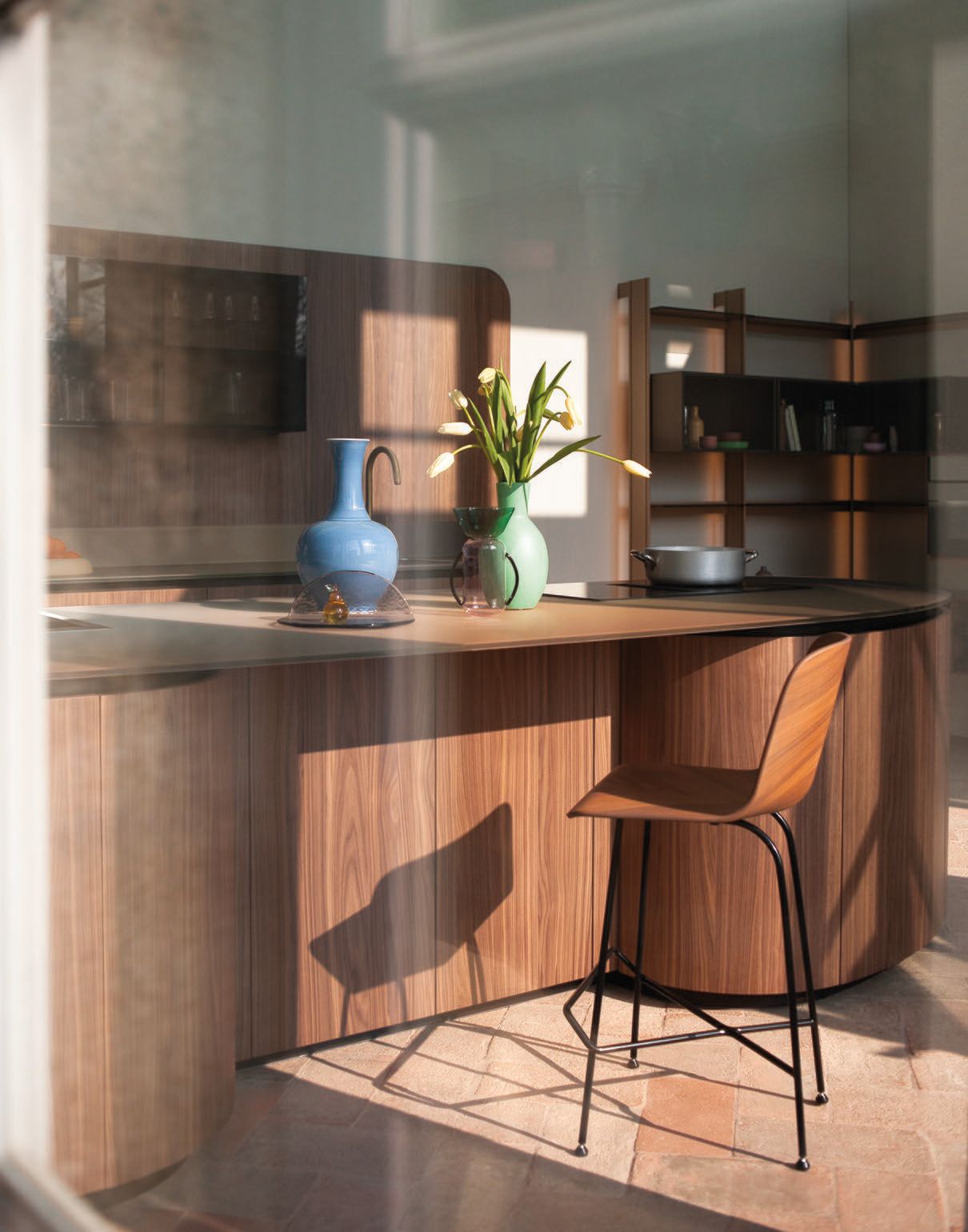 Деревянная секционная кухня с островом Cesar Tangram ARCH-00062973 - Вид №5