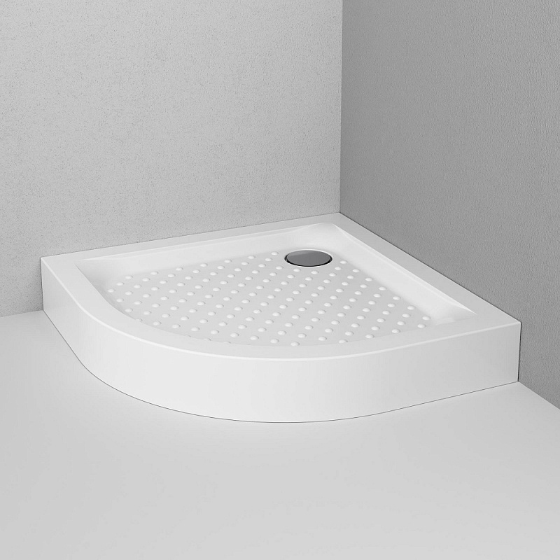 W88T-205-080W Twin Slide поддон душевой 80x80 AM.PM X-Joy  - Вид №2