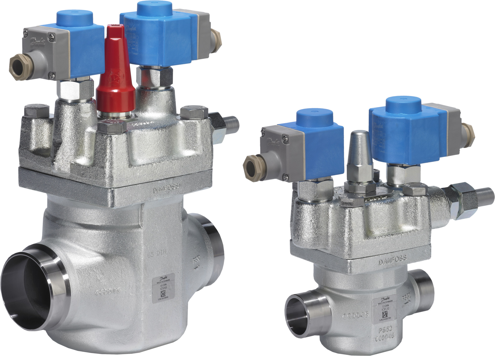 Danfoss ICLX — двухступенчатые клапаны ICLX 65 (D 80) Клапан соленоидный 027H8040  - Вид №12