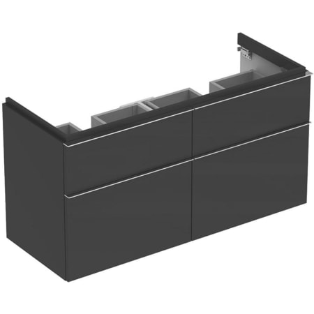 840520000 Шкафчик для двойной раковины Geberit iCon, с четырьмя выдвижными ящиками Geberit  - Вид №6