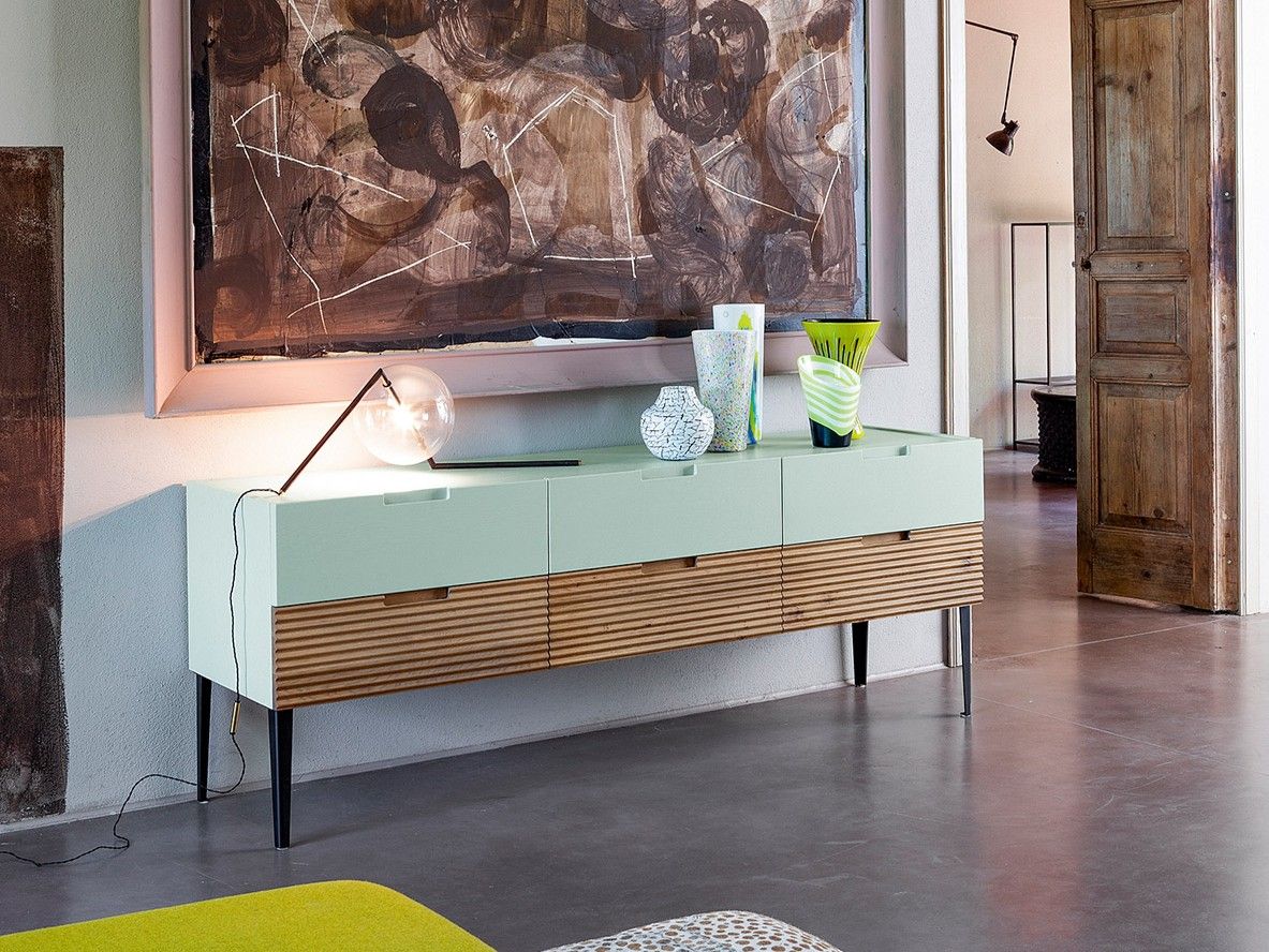 Шкаф из массива дерева с ящиками Devina Nais Ноль.16 ARCH-00142581 - Вид №2