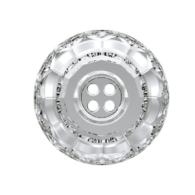 3008 MM12 Пуговица Crystal 20 12 мм белый (001) Сваровски 