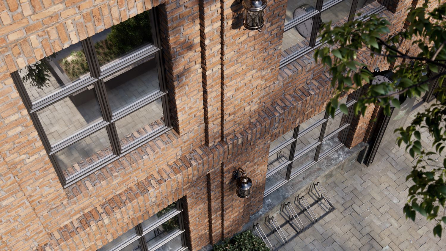 Алюминиевое створчатое окно Oknoplast алюминий ARCH-00151938 - Вид №1