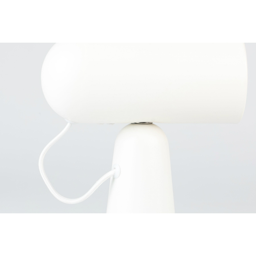 Лампа настольная Vesper, белая White Label Living 5200081 - Вид №5
