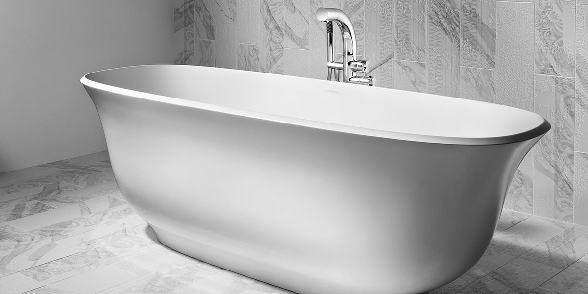 Смеситель для ванны напольный Tubo 14 TU-14-PC Victoria + Albert TU14PC - Вид №1