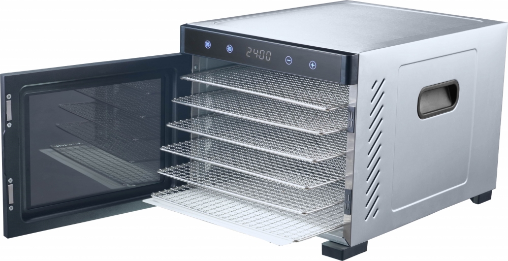 9906363 Сушилка для овощей и фруктов Viatto VA-DG6SS серебристый STDN-0084709 - Вид №2