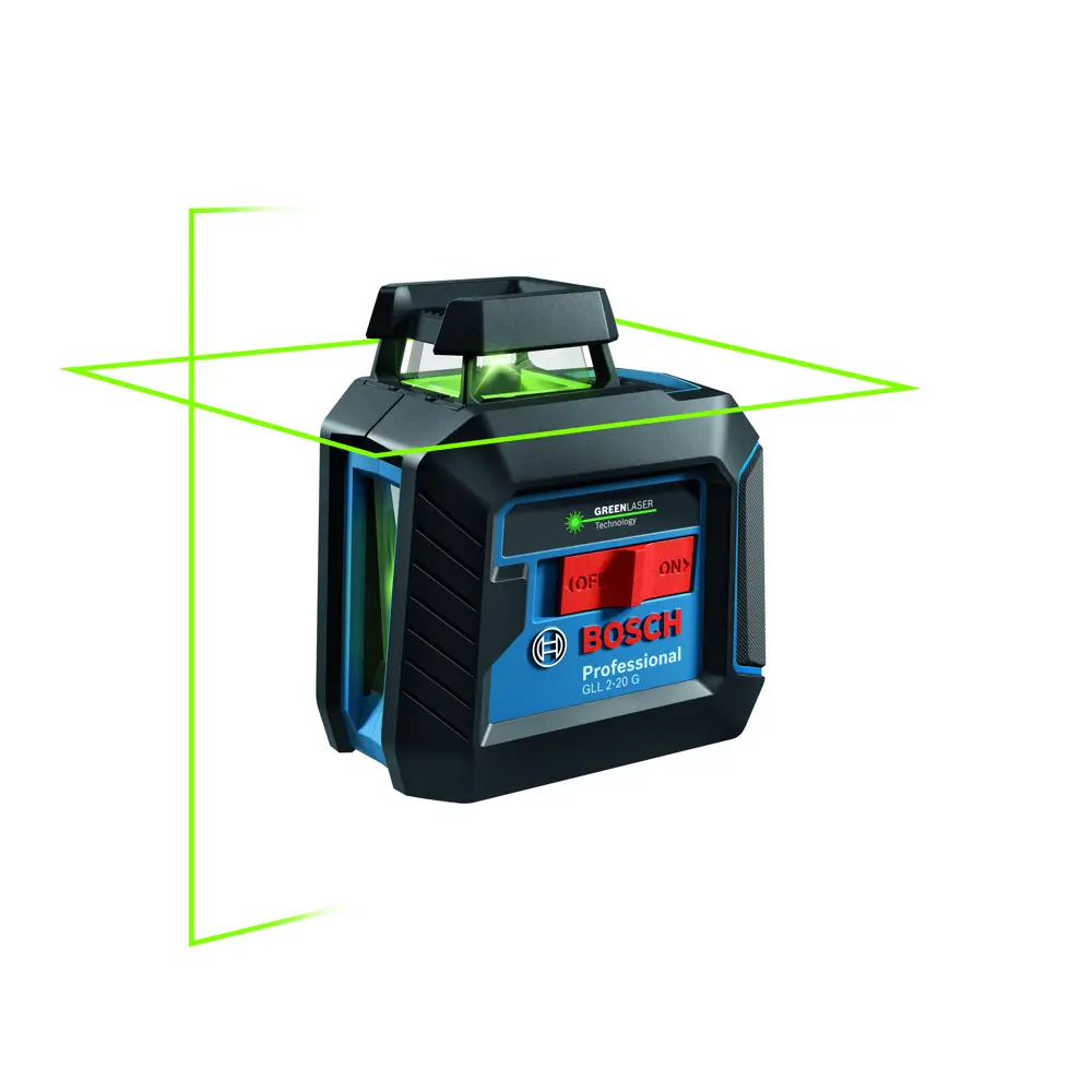 Уровень лазерный Bosch GLL 2-20 G BT150 0601065001 зеленый луч, штатив, 10 м 83742503 STLM-2189831 BOSCH PROFESSIONAL 