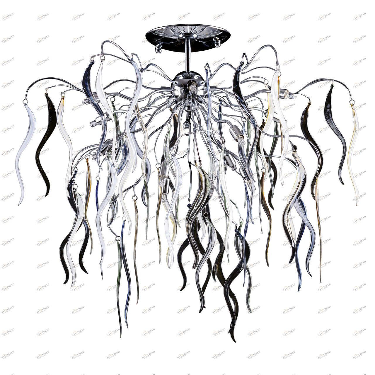 Потолочная люстра Lightstar Mocco 792124 LIGHTSTAR ДИЗАЙНЕРСКИЕ, MOCCO 058256 Хром 