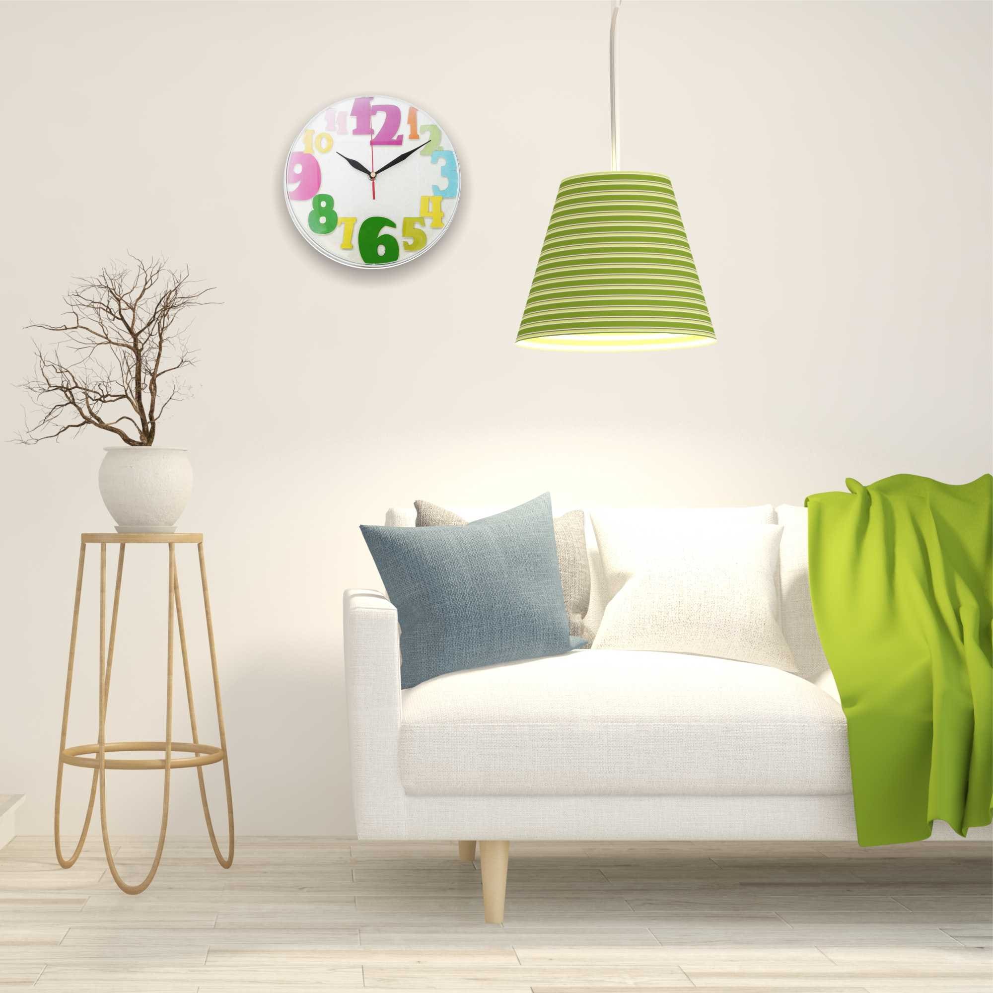 82902878 Часы настенные Apeyron PL1712-034 ø25 см пластик Декор Santreyd  - Вид №5