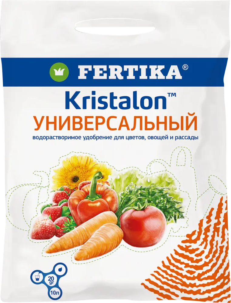 FERTIKA Кристалон — универсальное удобрение для цветов и овощей 82527428