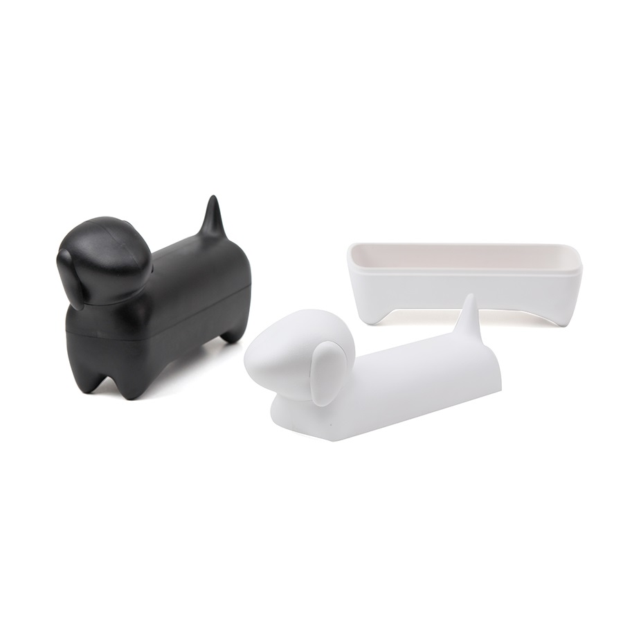 QL10291-BK Коробка для мелочей dacholder, черная Qualy  - Вид №16