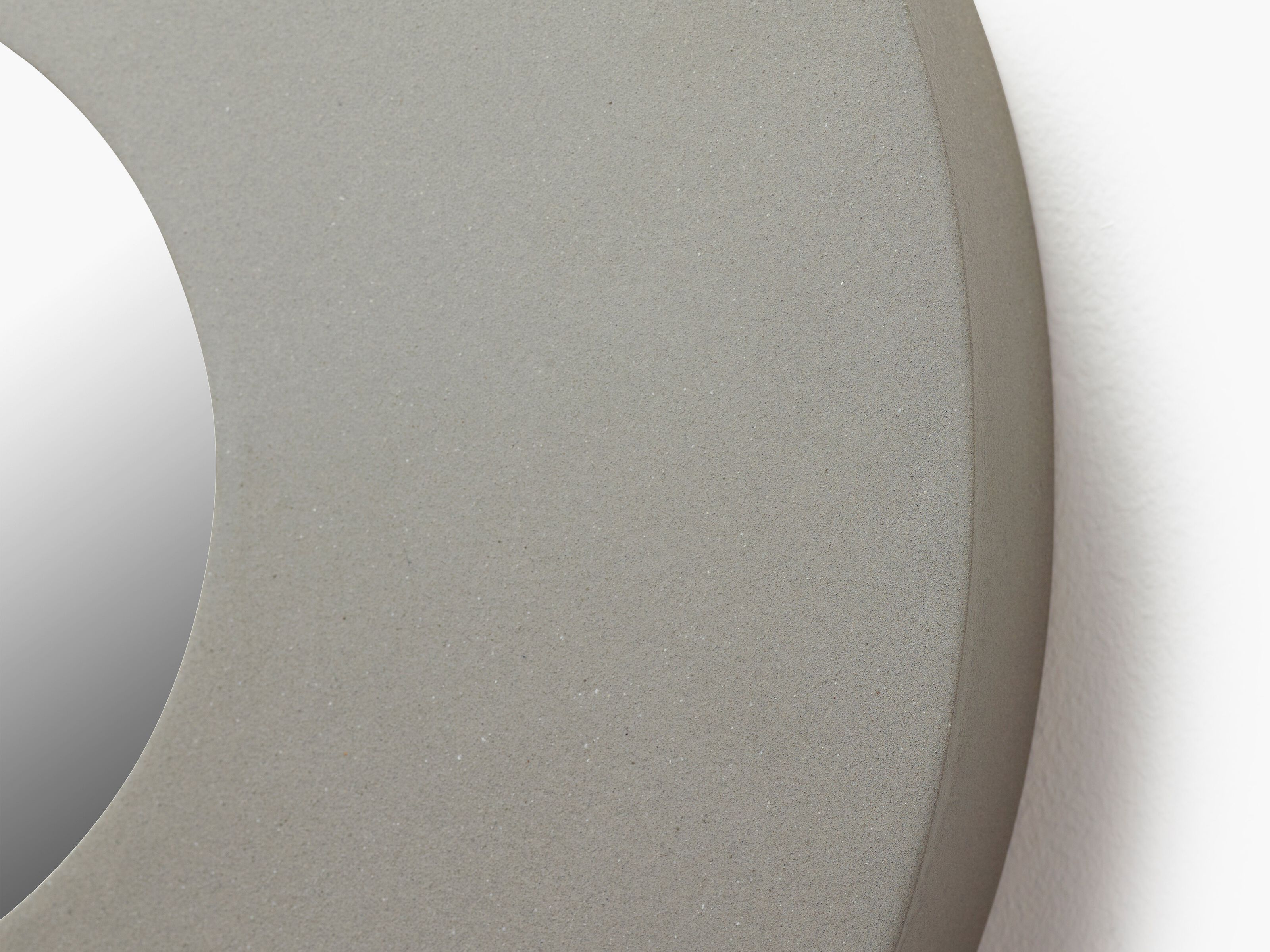 Настенное круглое бетонное зеркало Serax Terres de rêves ARCH-00121741 - Вид №3