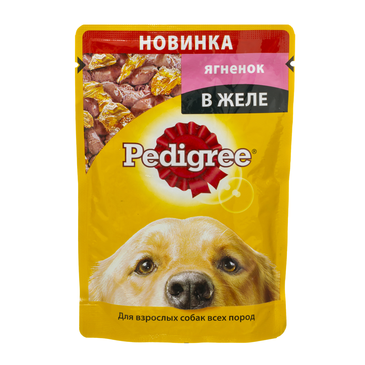 ПР0053692 Корм для собак ягненок в желе конс. пауч 85г PEDIGREE 