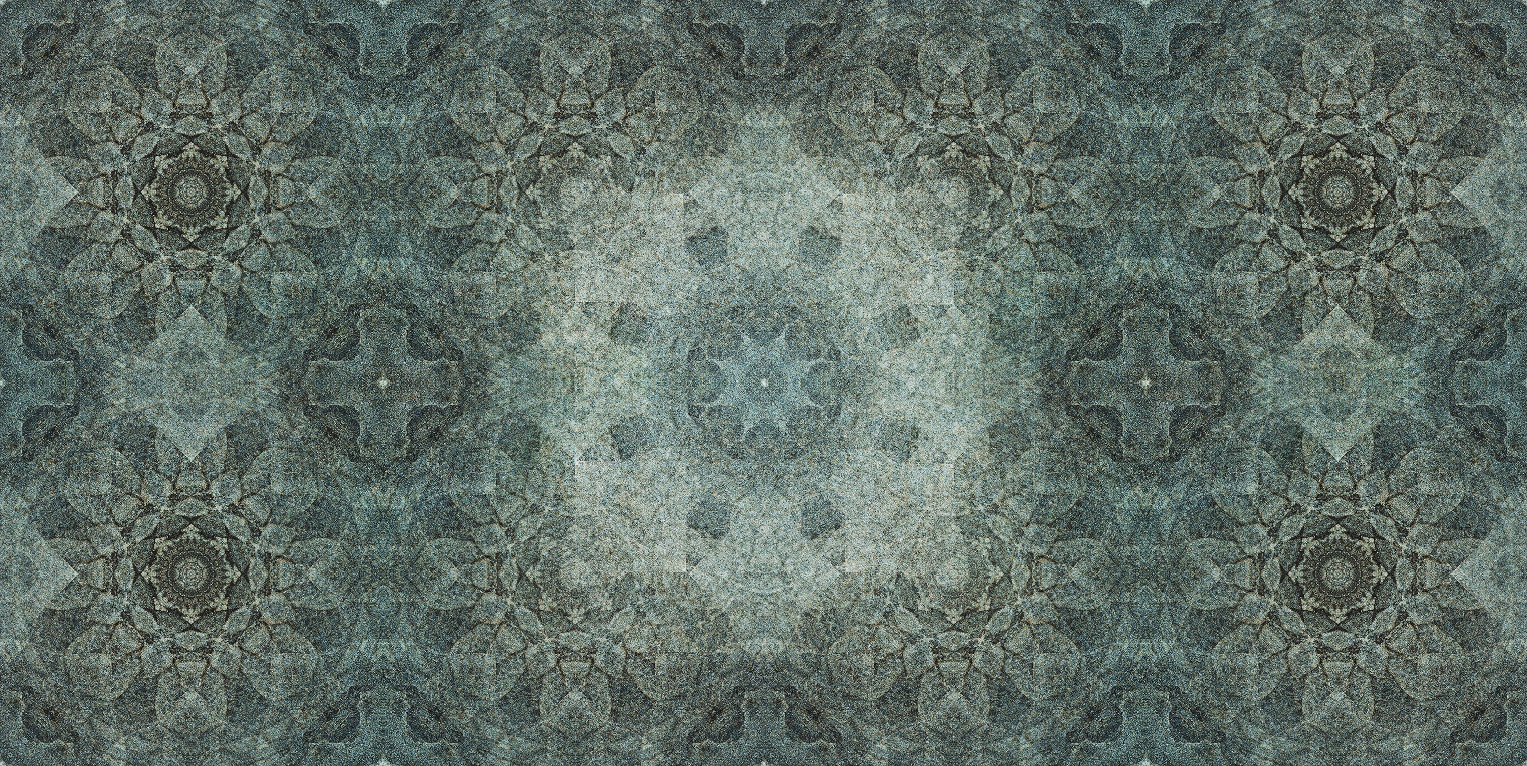 Геометрические оптические панорамные обои из стекловолокна EQ Dekor Inkiostro Bianco PERSIAN SAND ARCH-00069516 - Вид №2