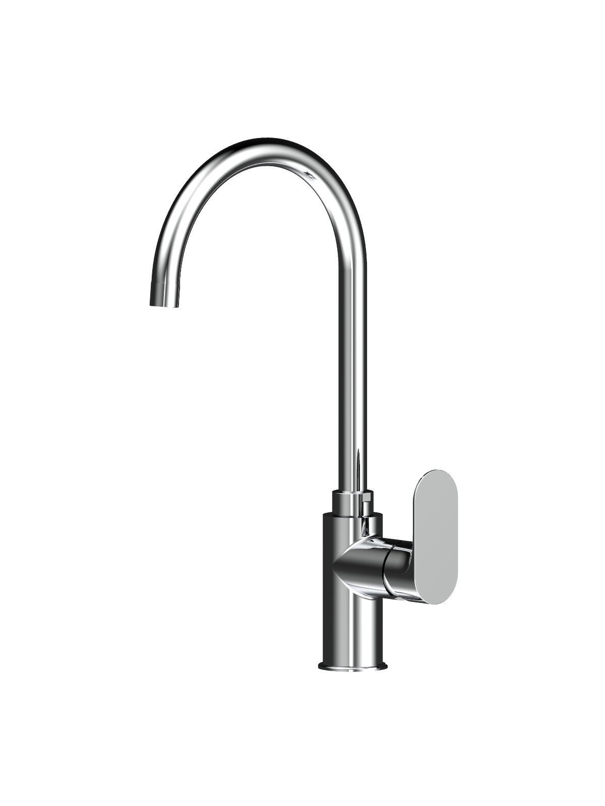 Смеситель для кухни на одно отверстие с поворотным изливом Rubinetterie Frattini Lea ARCH-00034191 - Вид №1