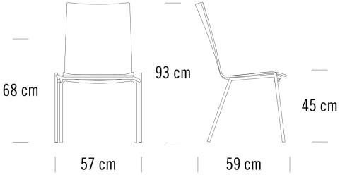 Thonet Штабелируемый стул из фанеры S 160 sun-id-1380740 - Вид №1
