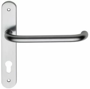 Pasini Ручка из латуни на пластине с накладкой  8310