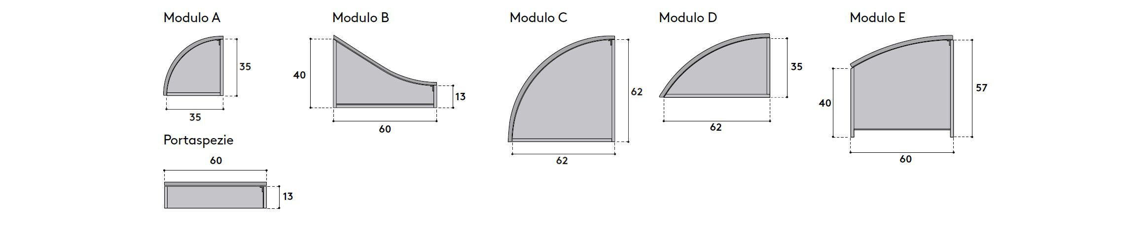 Деревянная секционная кухня с островом Cesar Tangram ARCH-00062973 - Вид №10